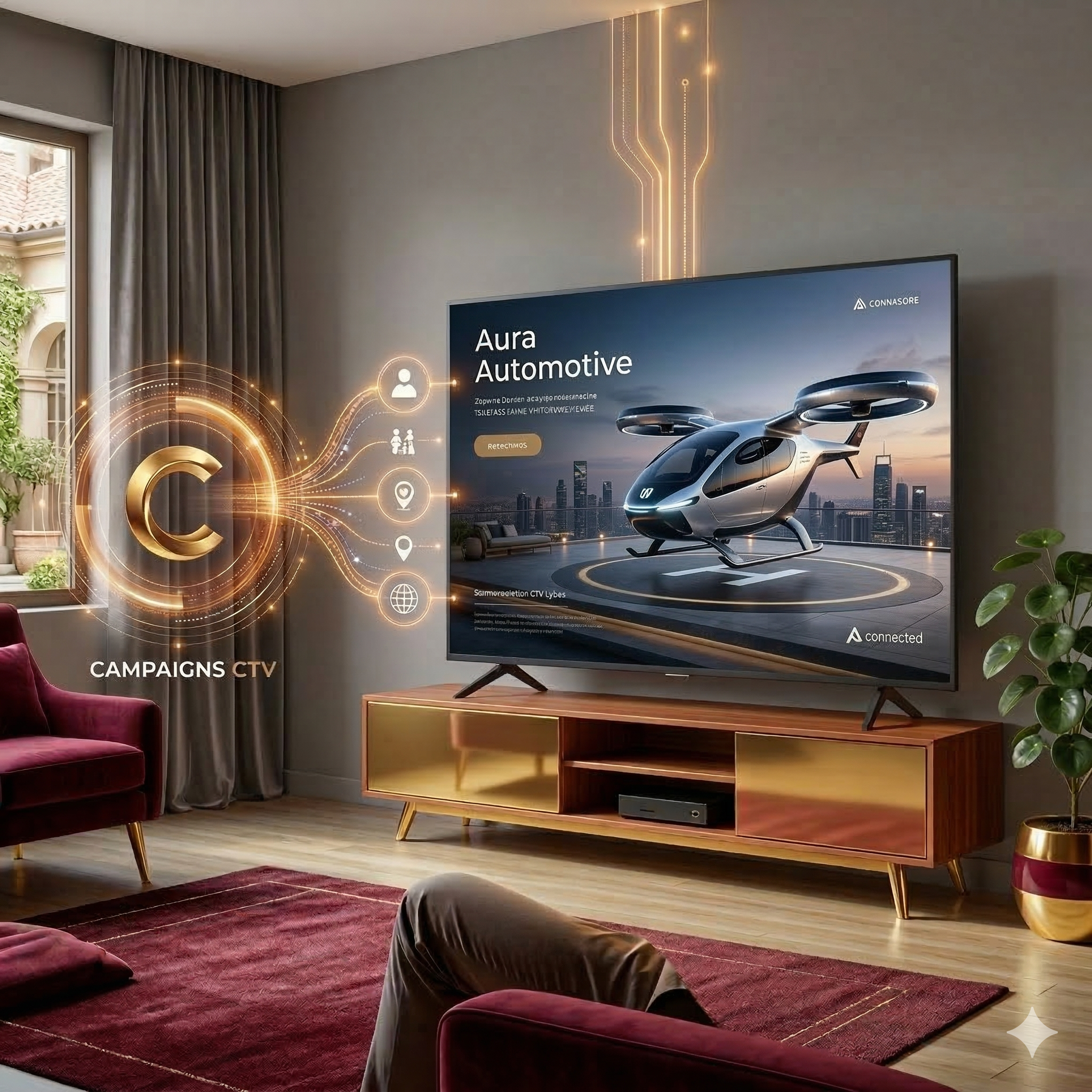 Campanhas CTV - Connected TV Smart TV Streaming